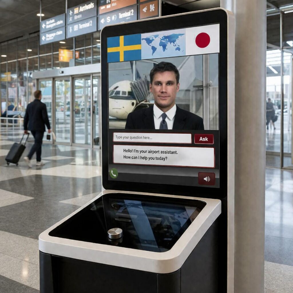 Localization of an Airport AI-Assistant