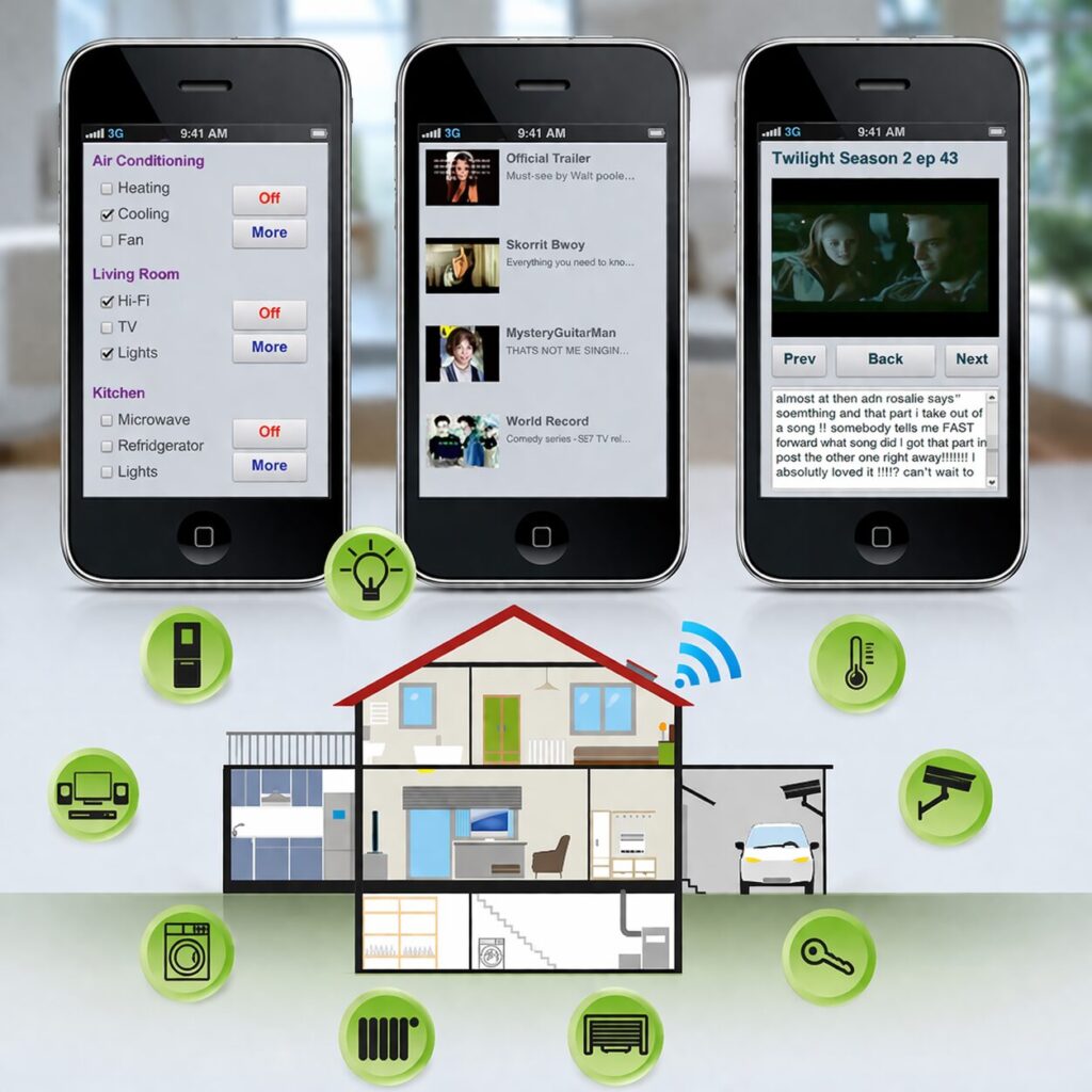 Cross-Platform App for the Intelligent Household
